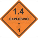 1.4 Explosivos *1